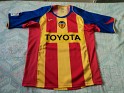 Camiseta Spain Nike Valencia CF 2004 Toyota Blue/Red/Yellow